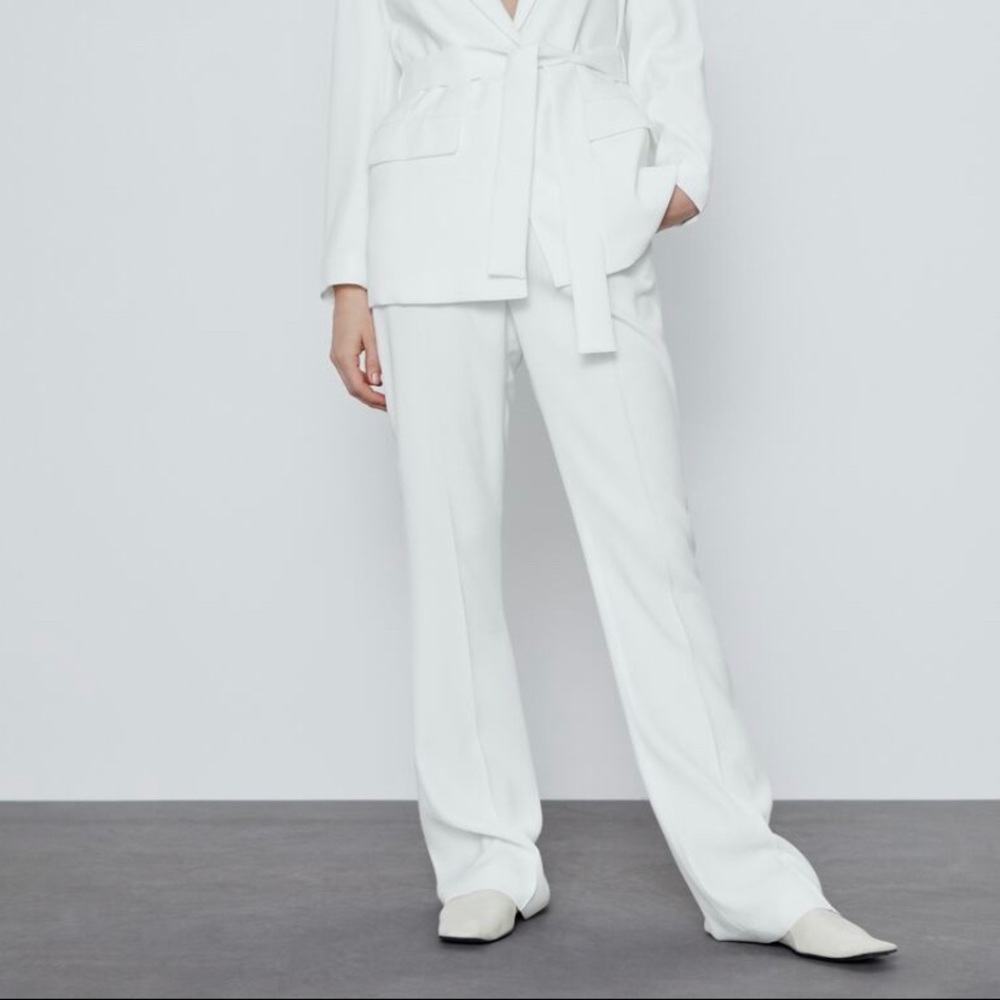 Elegant white pants